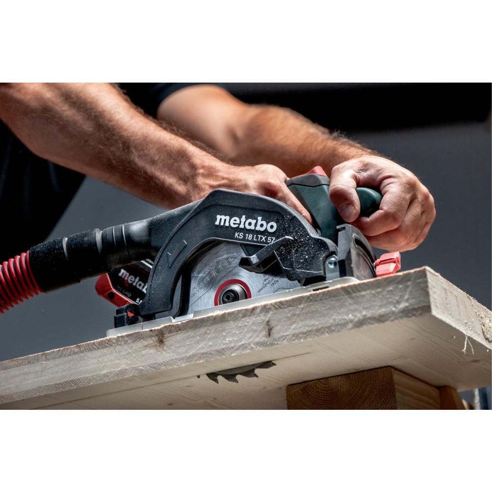 Аккумуляторная ручная дисковая пила Metabo KS 18 LTX 57 (601857890)