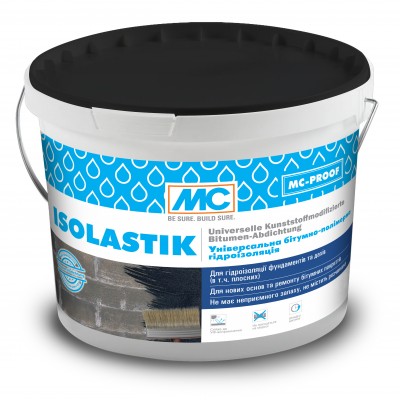 Гидроизоляция MC-Bauchemie битумно-полимерная ISOLASTIK 10 л (MC-ISOL-10)