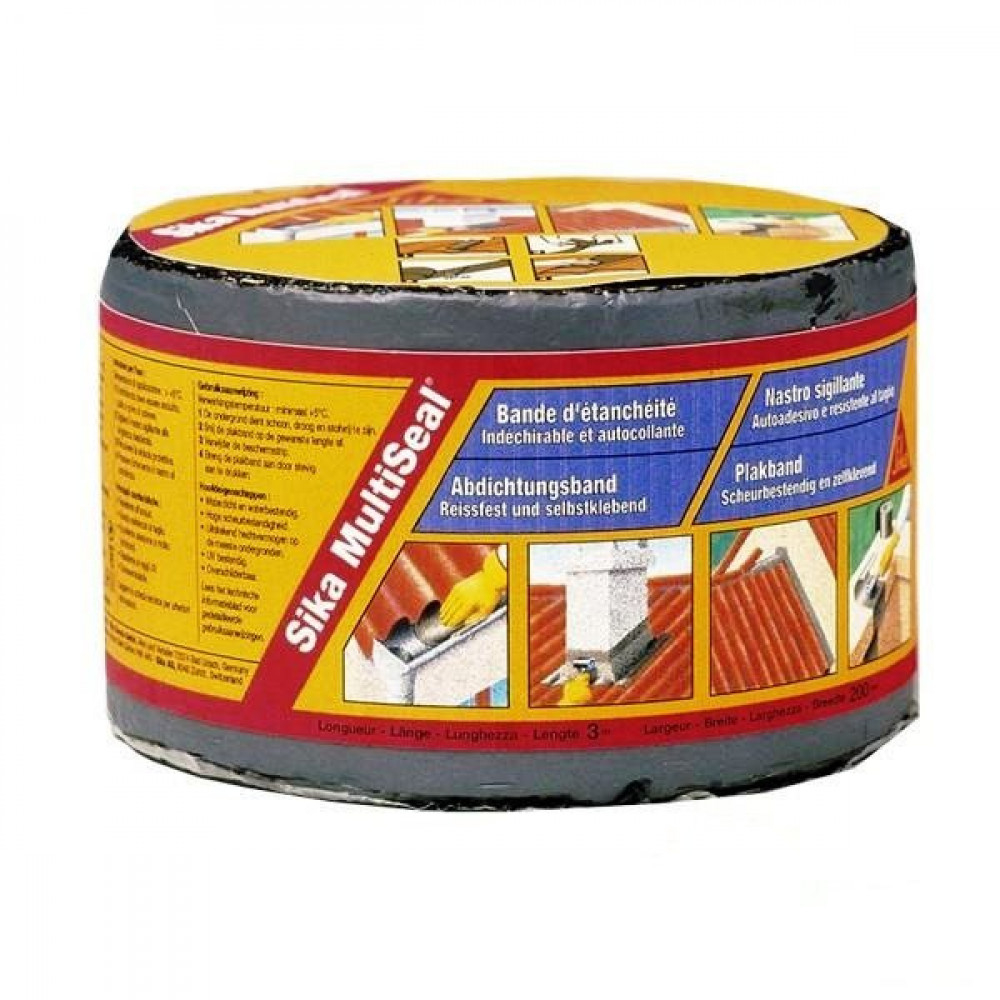 Самоклеющаяся битумная лента / 10 м x 150 мм, серая Sika® MultiSeal T 10 м.п. (164644)