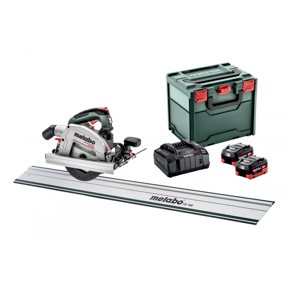 Аккумуляторная погружная циркулярная пилка Metabo KS 18 LTX 66 BL Set (691194810)