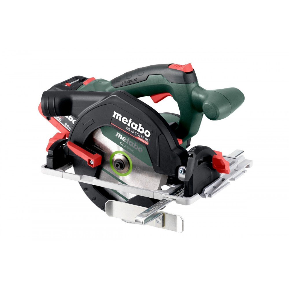 Аккумуляторная ручная дисковая пила Metabo KS 18 LTX 57 BL (611857810)