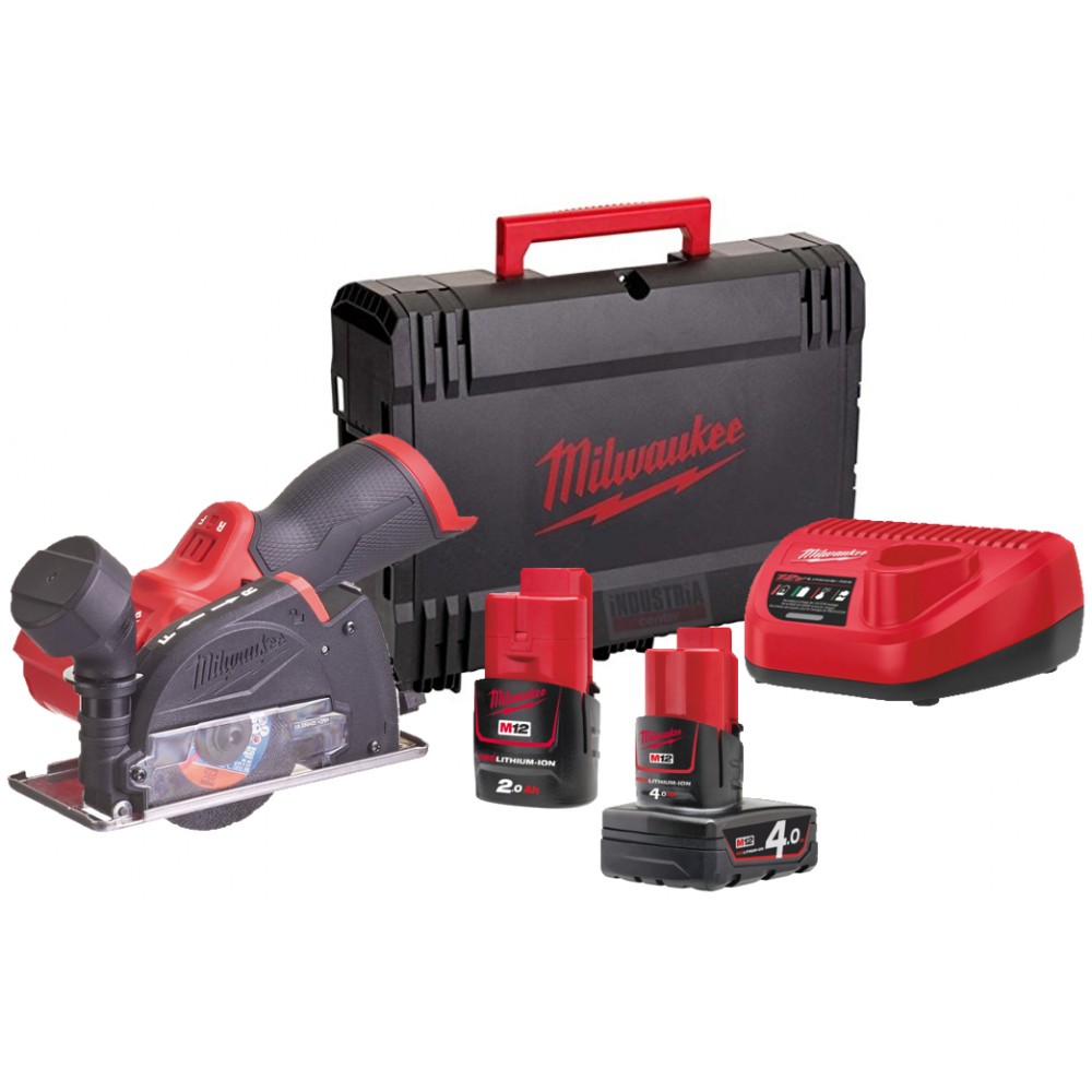 Аккумуляторная отрезная машина Milwaukee M12 FCOT-422X FUEL (4933464619)