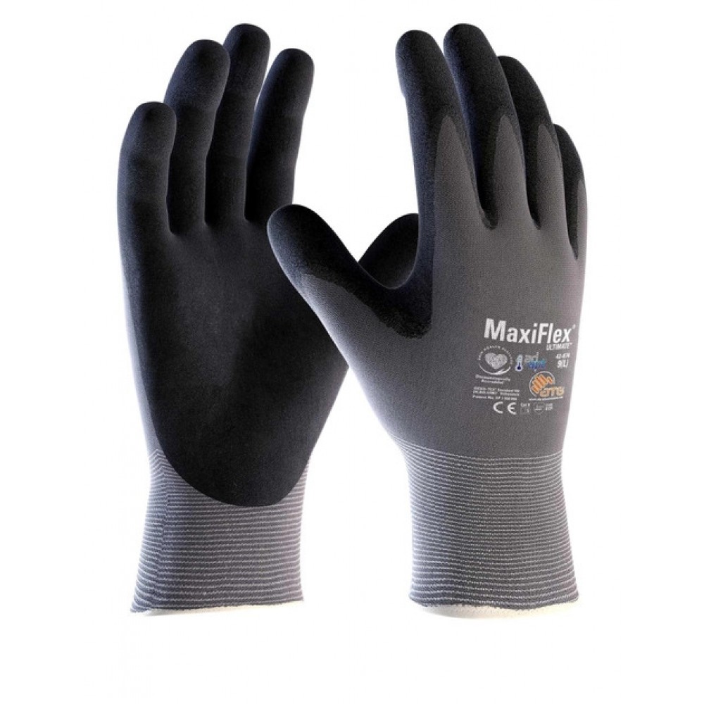 Защитные перчатки MaxiFlex® Ultimate™ 42-874 9(L) (42-874L)