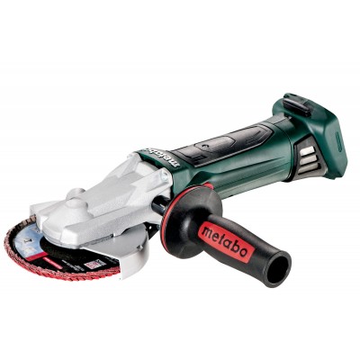 Аккумуляторная угловая шлифмашина с плоским корпусом редуктора Metabo WF 18 LTX 125 Quick (601306840)