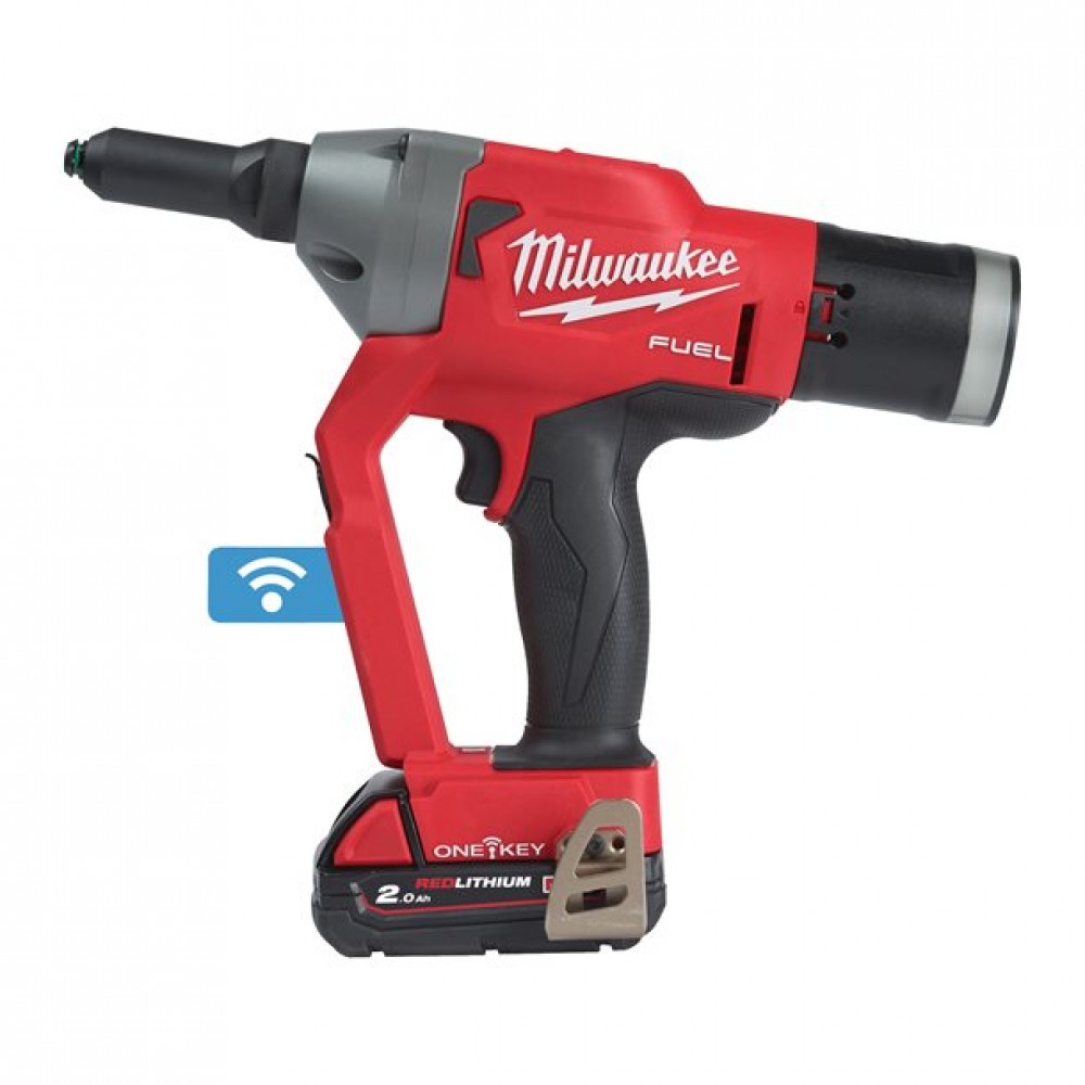 Заклепочник аккумуляторный MILWAUKEE M18 ONEFPRT-202X 4,8 - 7,0 мм (4933478602)