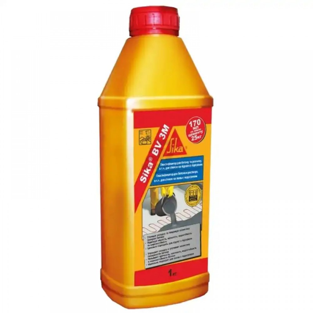 Пластификатор для теплых полов Sika® BV 3M 1 кг (132150)