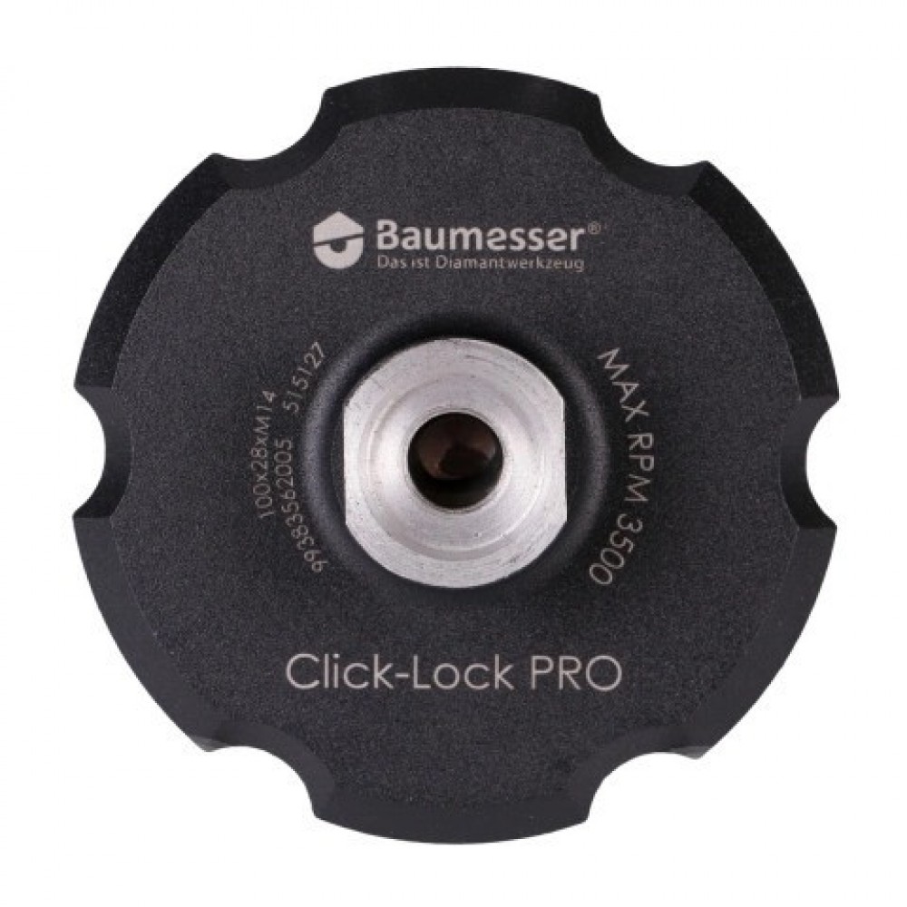 Держатель Baumesser Сlick-Lock PRO для полировальных кругов 100 мм M14 (99383562005)