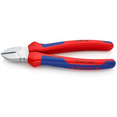 Кусачки боковые Knipex (хромированные), 180 мм (70 05 180)