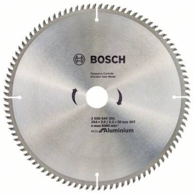 Пильный диск Bosch Eco for Aluminium 254x30-96T (2608644395)