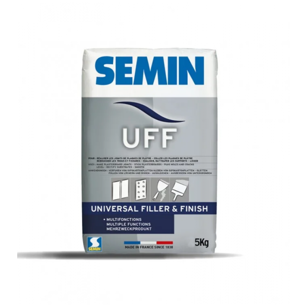 Универсальная шпаклевочная смесь Semin UFF, 5 кг (108042)