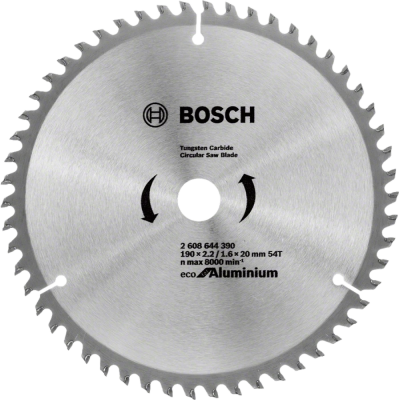 Пильный диск Bosch Eco for Aluminium 190x20/16-54T (2608644390)