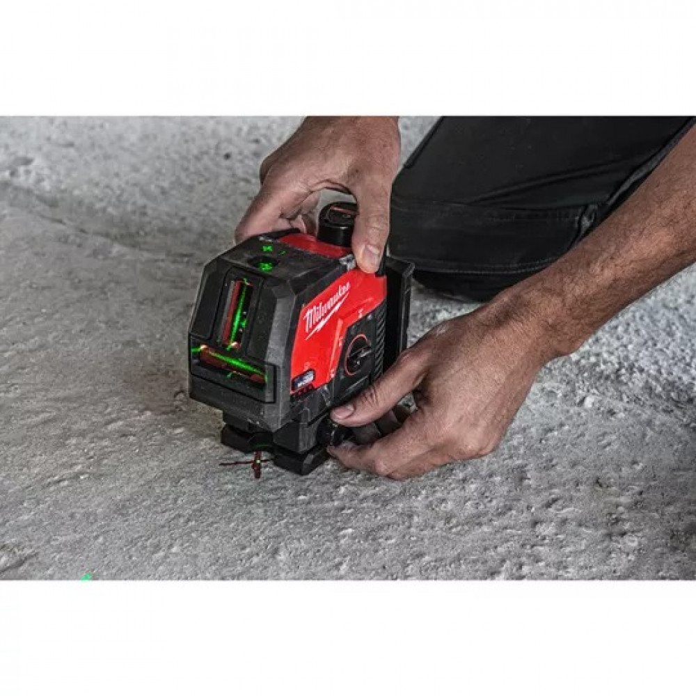 Линейно-точечный лазерный нивелир Milwaukee M12 CLLP-0C (4933478101)