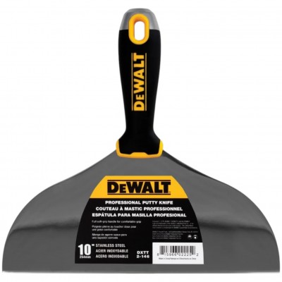 Шпатель DeWalt 10" 254 мм из нержавеющей стали (2-146)