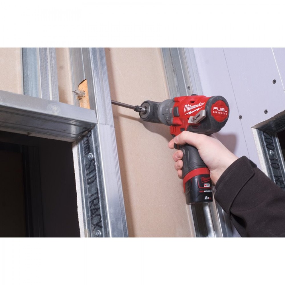 Дрель компактная со съемным патроном MILWAUKEE M12 FPDXKIT-202X (4933464138)