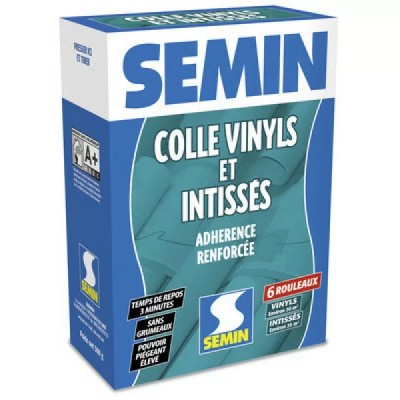 Сухой клей порошок для всех видов виниловых обоев COLLE VINYLS ET INTISSES, уп. 300 г (109708)