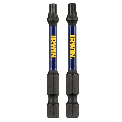 Бита IRWIN IMPACT PRO 1/4" 57мм TX25, 2шт (IW6061604)