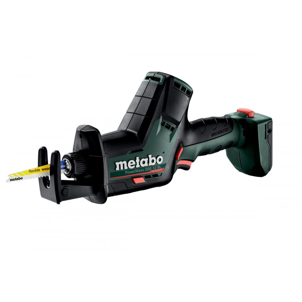 Аккумуляторная сабельная пила Metabo PowerMaxx SSE 12 BL (602322860)