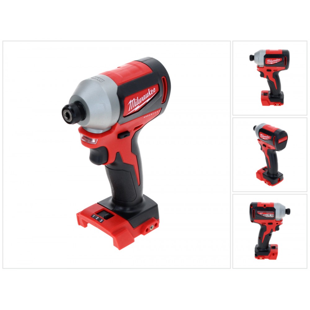 Шуруповерт ударный аккумуляторный бесщёточный Milwaukee M18 BLID2-0X (4933464519)