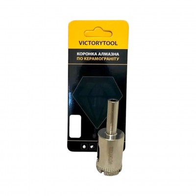 Коронка алмазная гальваническая VICTORYTOOL 22мм (V022)