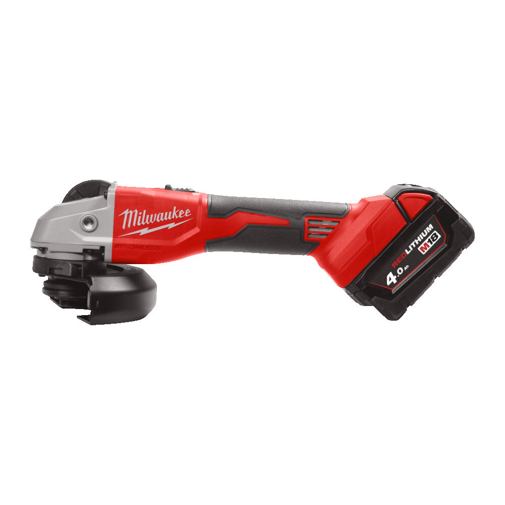 Аккумуляторная угловая шлифмашина Milwaukee M18 BLSAG125X-402X, 125 мм (4933492644)