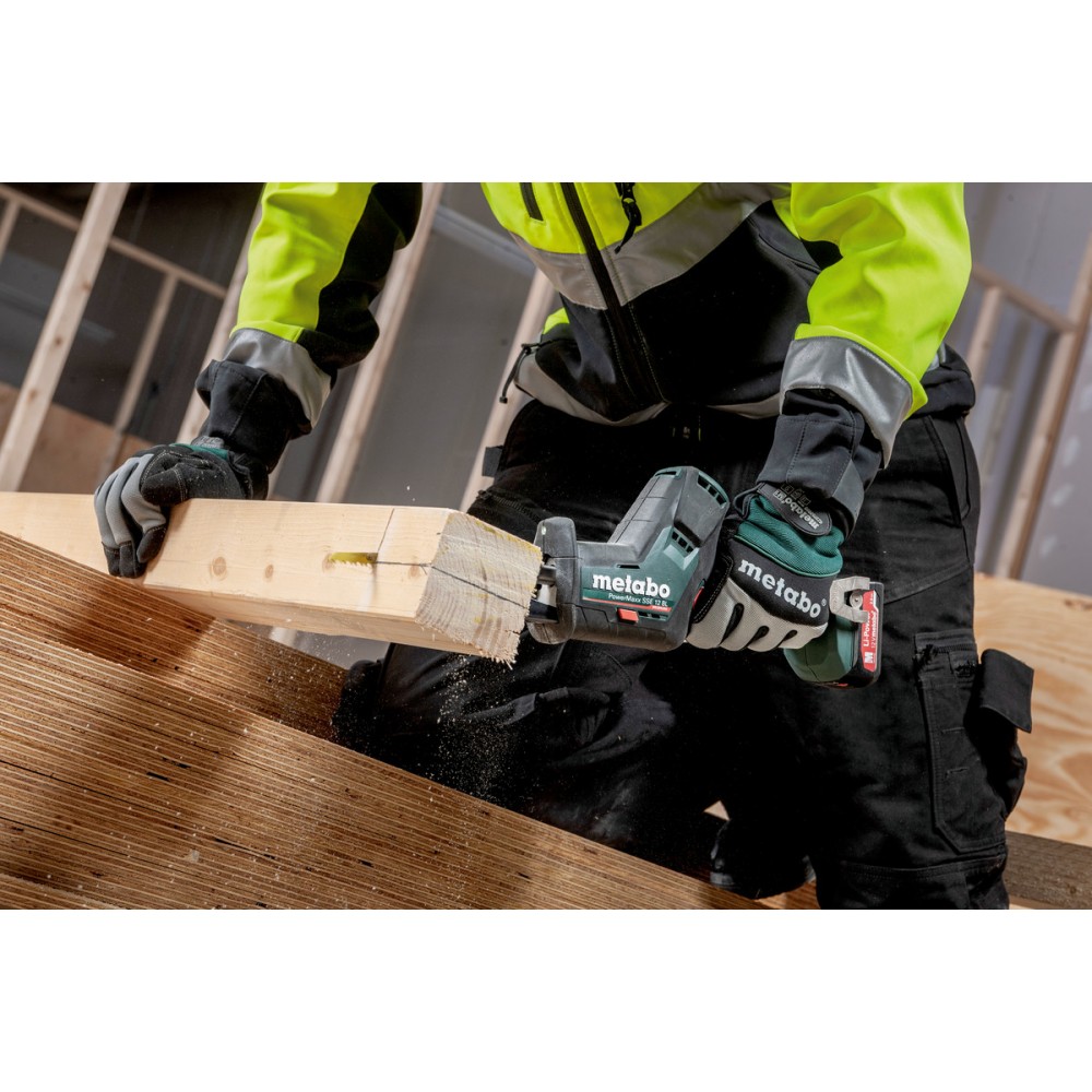 Аккумуляторная сабельная пила Metabo PowerMaxx SSE 12 BL (602322860)