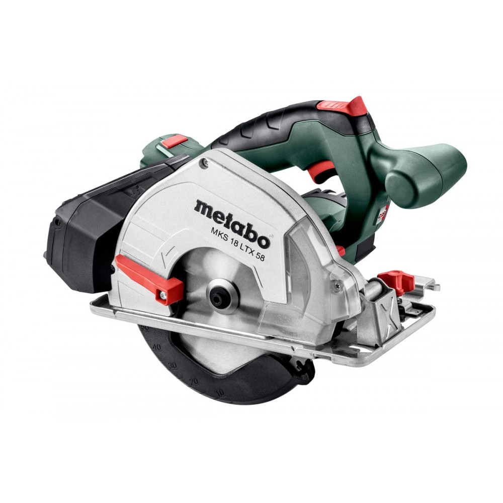 Аккумуляторная ручная дисковая пила Metabo MKS 18 LTX 58 (600771840)