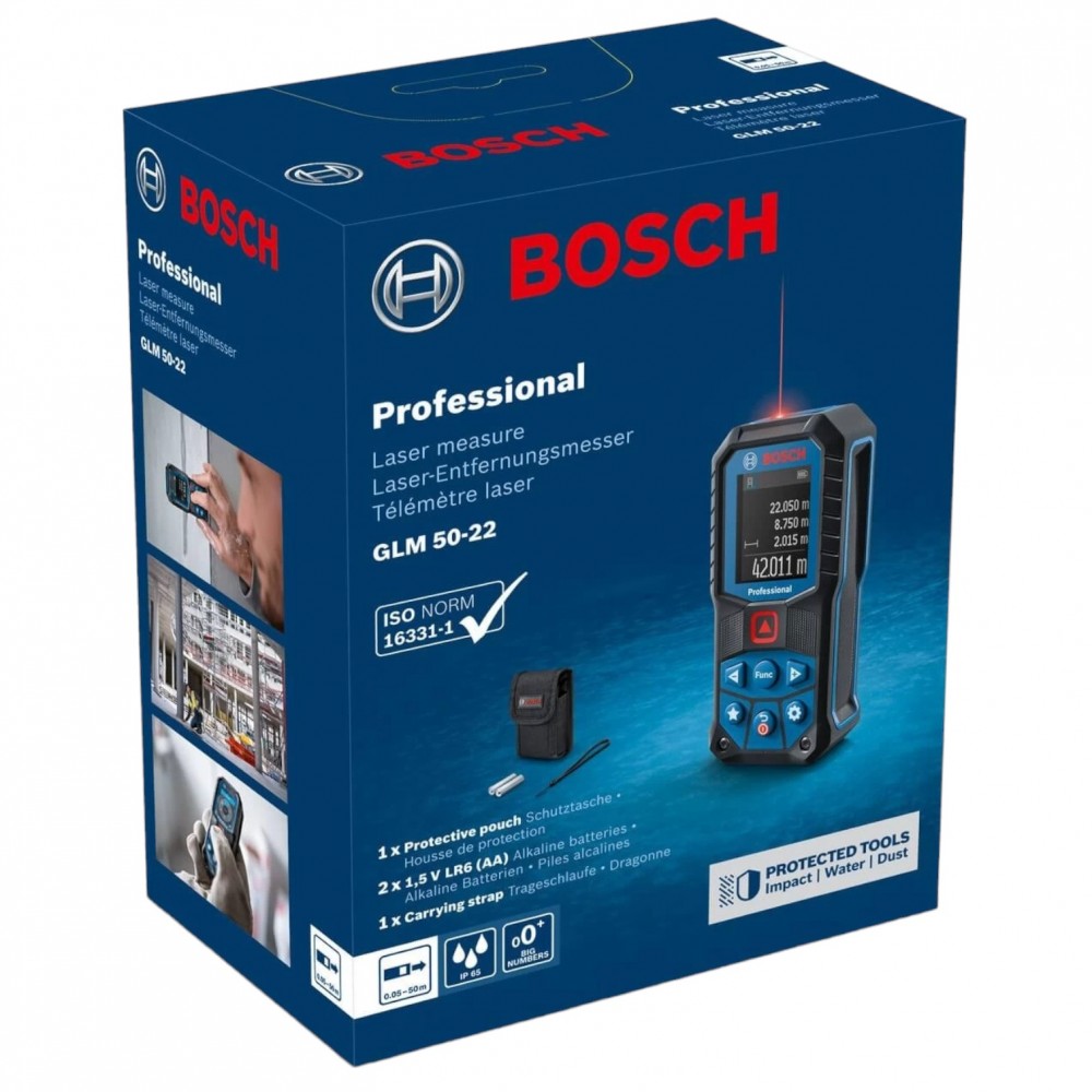 Лазерный дальномер Bosch Professional GLM 50-22 (0601072S00)