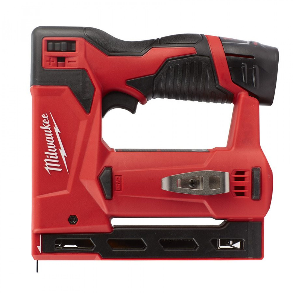 Степлер скобозабивной аккумуляторный MILWAUKEE M12 BST-202X (4933459635)