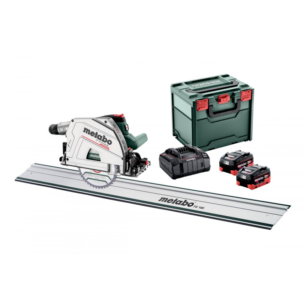 Аккумуляторная погружная циркулярная пилка Metabo KT 18 LTX 66 BL Set (691172810)