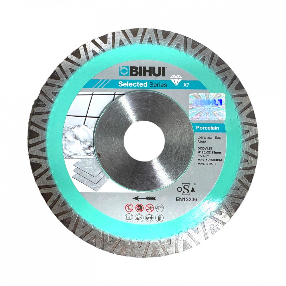 Диск алмазный BIHUI CORE 125x1,4x22,23 мм (DCDV125)