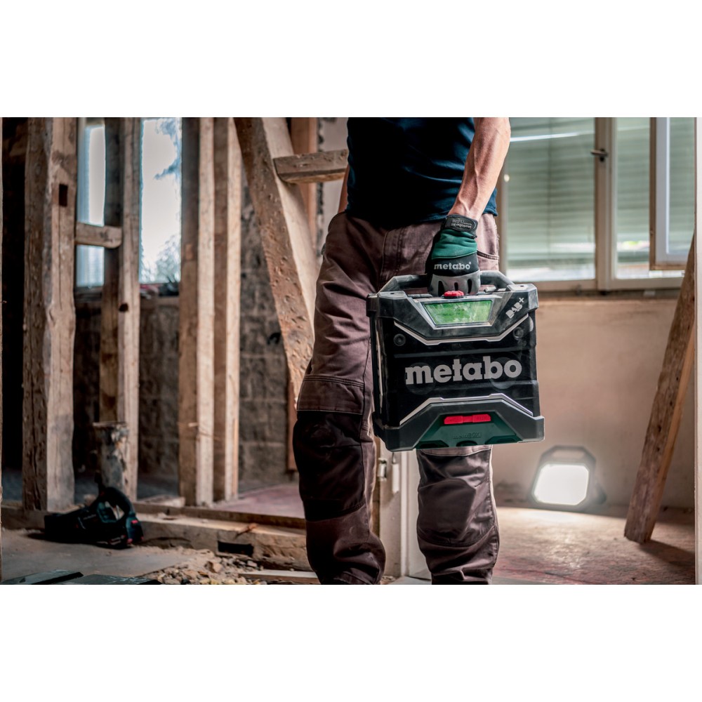 Аккумуляторный радиоприемник для строительной площадки Metabo RC 12-18 32W BT DAB+ (600779850)