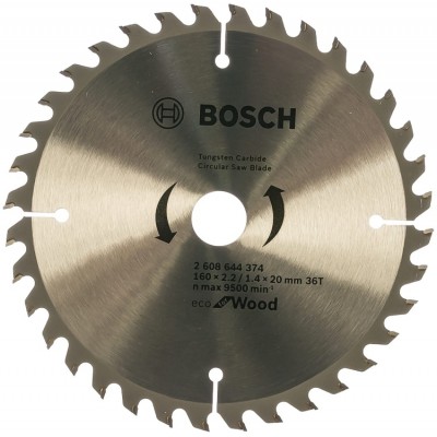 Пильный диск Bosch Eco for Wood 160x20/16-36T (2608644374)