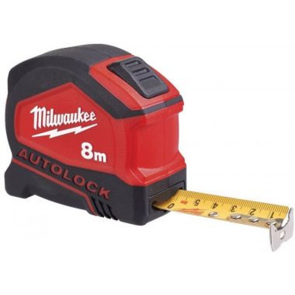 Рулетка MILWAUKEE Tape Measure Autolock 8 м (4932464664)