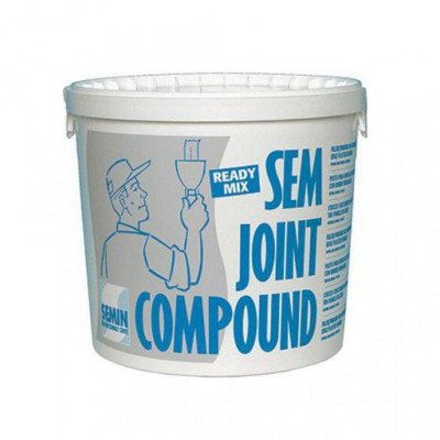 Готовая шпатлевка для заделки стыков ГКП Semin SEM-JOINT COMPOUND, 25 кг (94430)