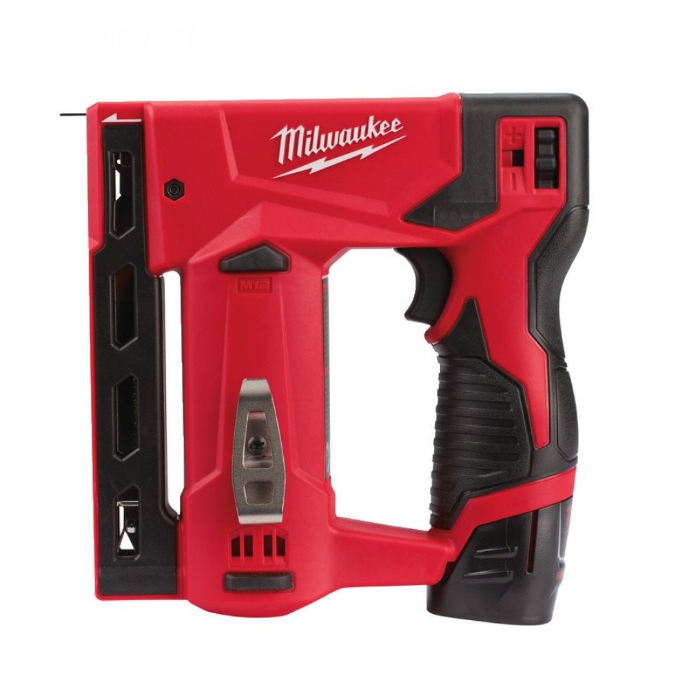 Степлер скобозабивной аккумуляторный MILWAUKEE M12 BST-202X (4933459635)