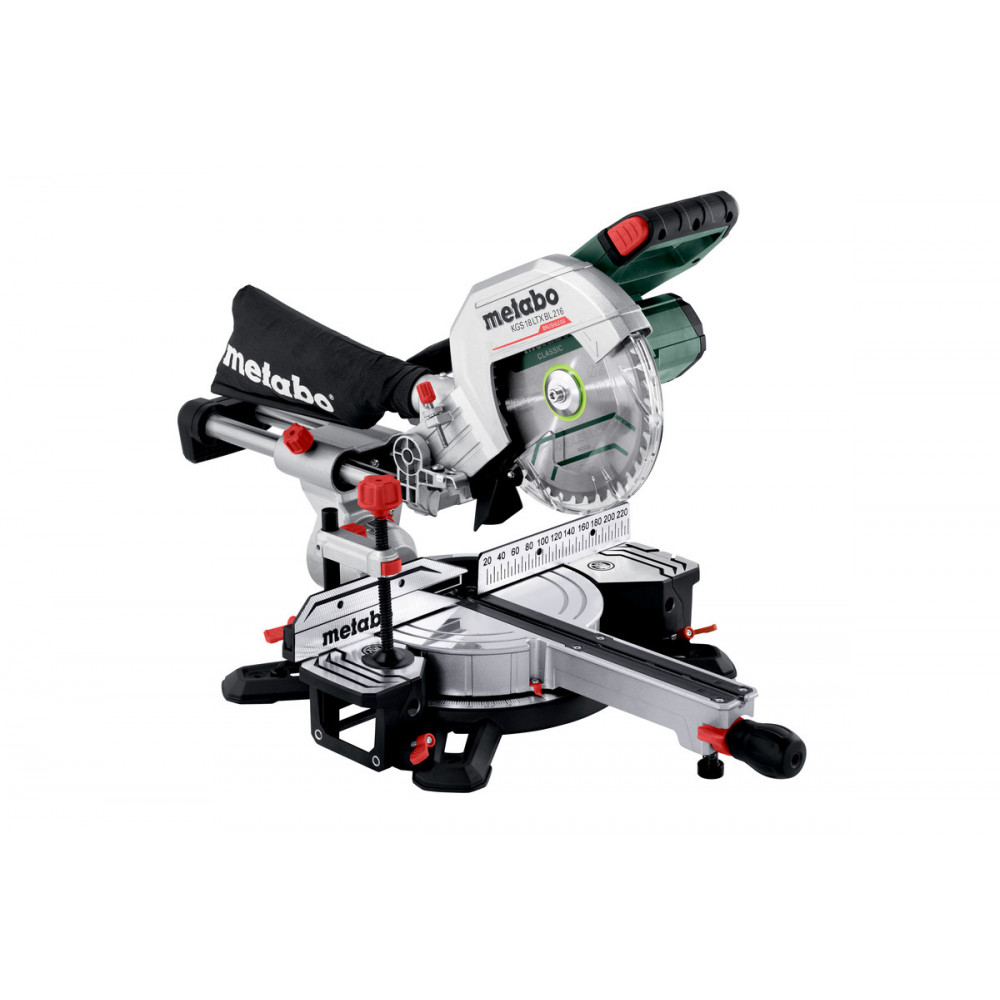 Аккумуляторная торцовочная пила Metabo KGS 18 LTX BL 216 (614216850)