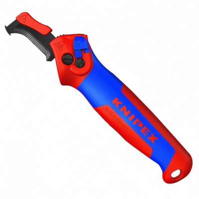 Нож для снятия изоляции с опорным башмаком KNIPEX (16 50 145 SB)