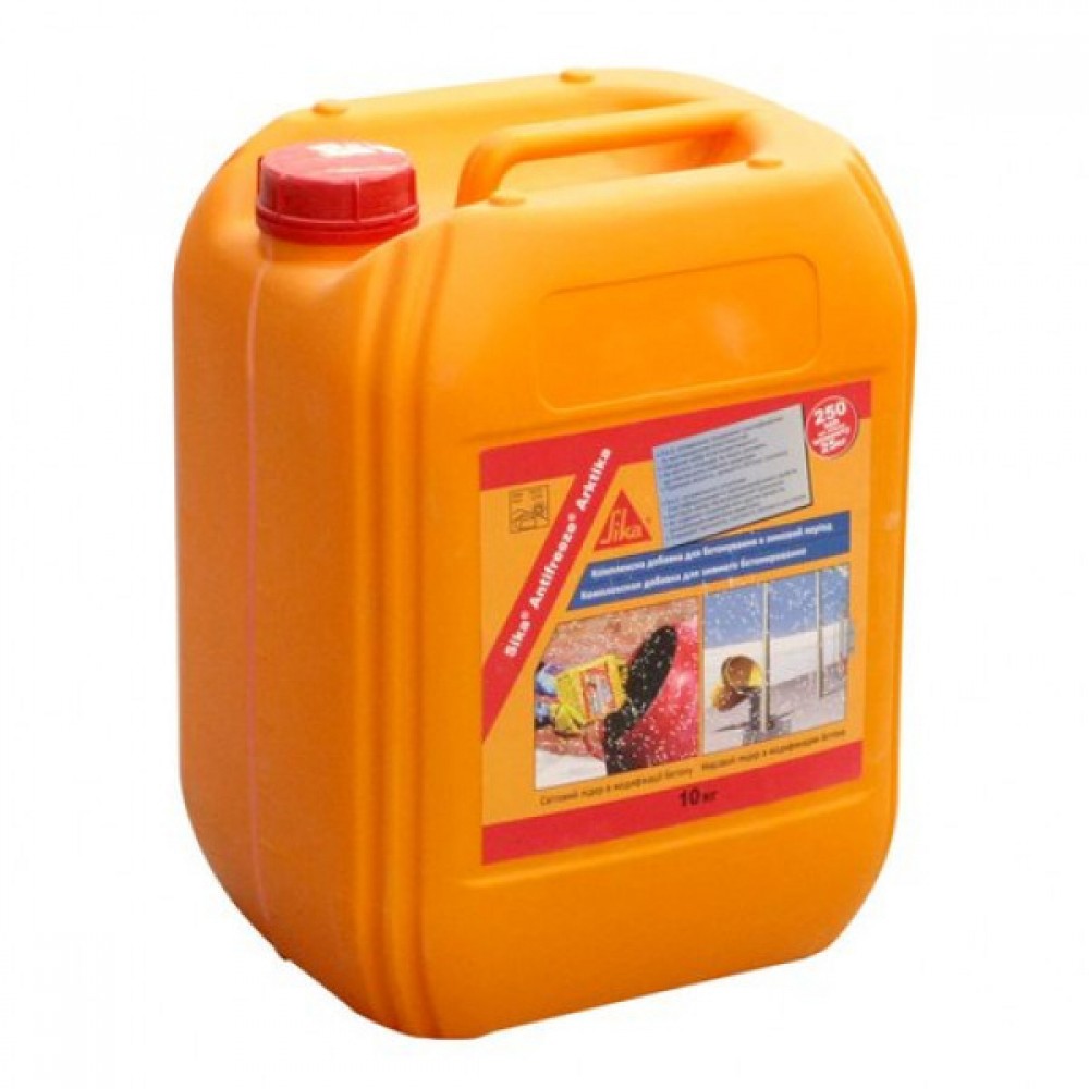 Комплексная добавка для зимнего бетонирования Sika® Antifreeze Arktika 10 кг (507279)