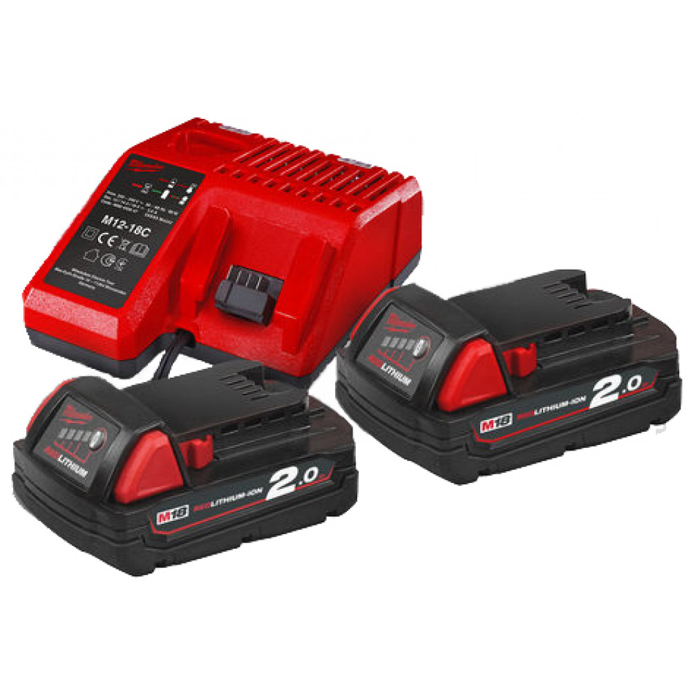 Энергокомплект Milwaukee M18 NRG-202 (4933459213)