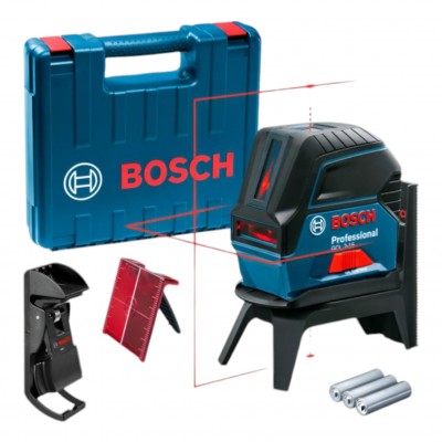 Лазерный нивелир Bosch GCL 2-15 Professional + RM1 + кейс (0601066E02)