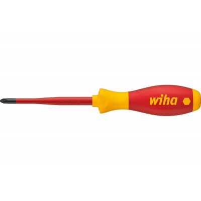 Отвертка PH1 х 80 мм Wiha electric slimFix SoftFinish (35393_WH)