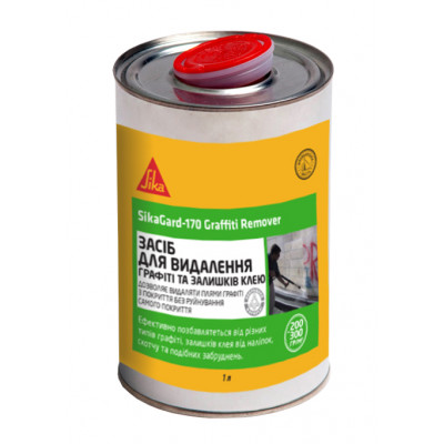 Смывка граффити и остатков клеев Sikagard®-170 Graffiti Remover 1 л (769182)