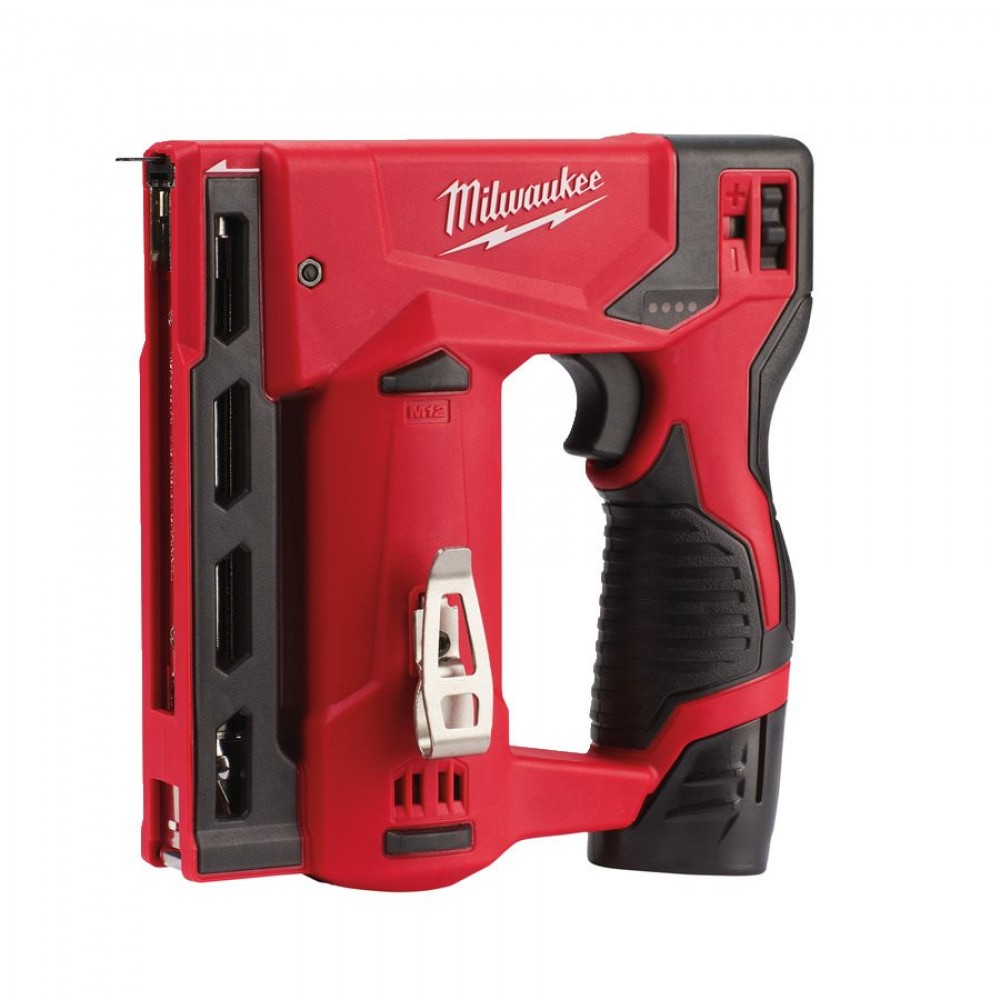 Степлер скобозабивной аккумуляторный MILWAUKEE M12 BST-202X (4933459635)