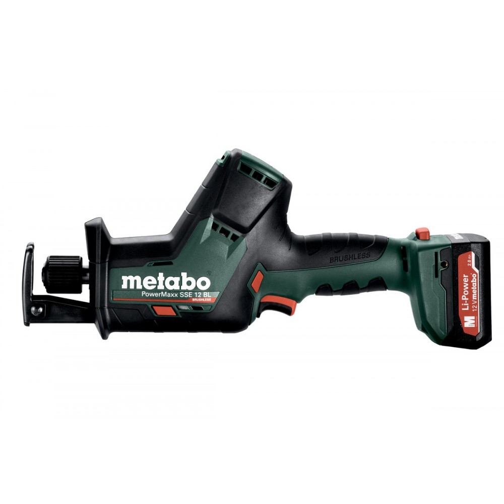 Аккумуляторная сабельная пила Metabo PowerMaxx SSE 12 BL (602322500)