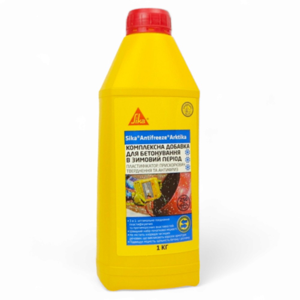 Комплексная добавка для зимнего бетонирования Sika® Antifreeze Arktika 1 кг (507277)