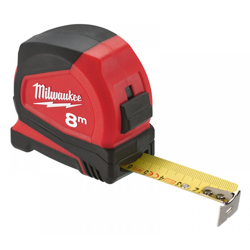 Рулетка MILWAUKEE Pro Compact C8/25 8 м (4932459594)