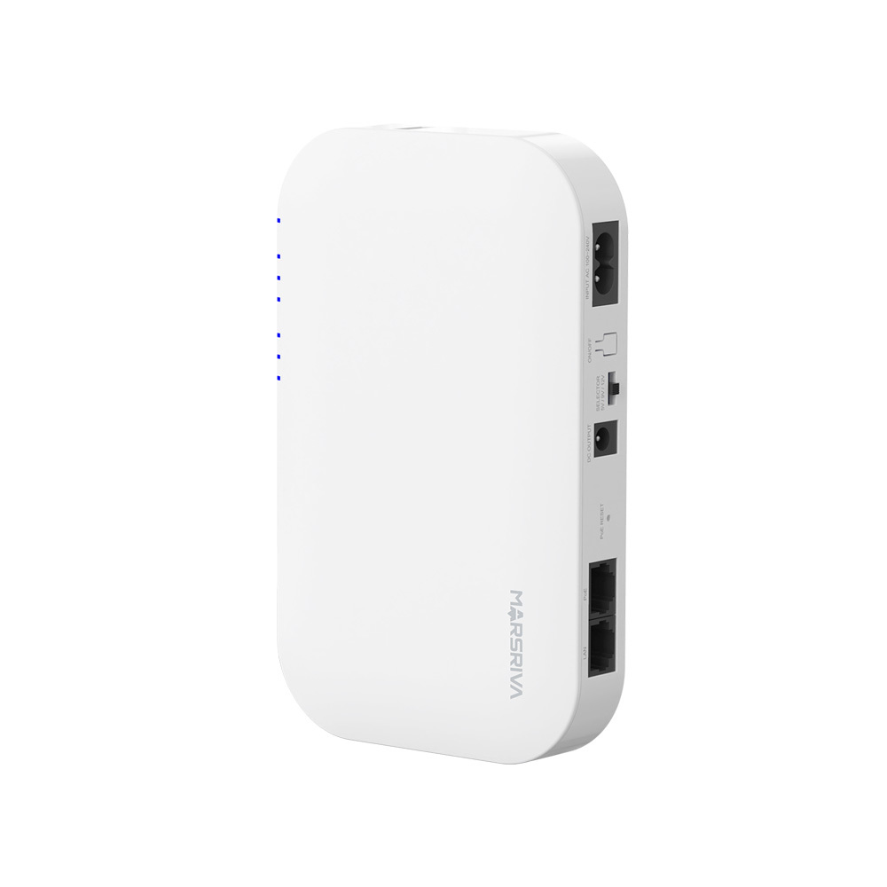 ДБЖ для роутера, ONU, MARSRIVA Smart Mini DC UPS KP2 White 10000mAh 18W