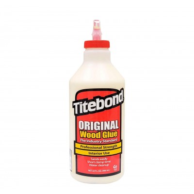 Столярний ПВА клей для дерева Titebond Original Wood Glue D2, медово-кремовий, 946 мл (5065) (5065)