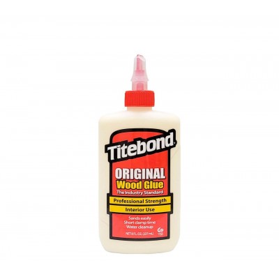 Столярний ПВА клей для дерева Titebond Original Wood Glue D2, медово-кремовий, 237 мл (5063)