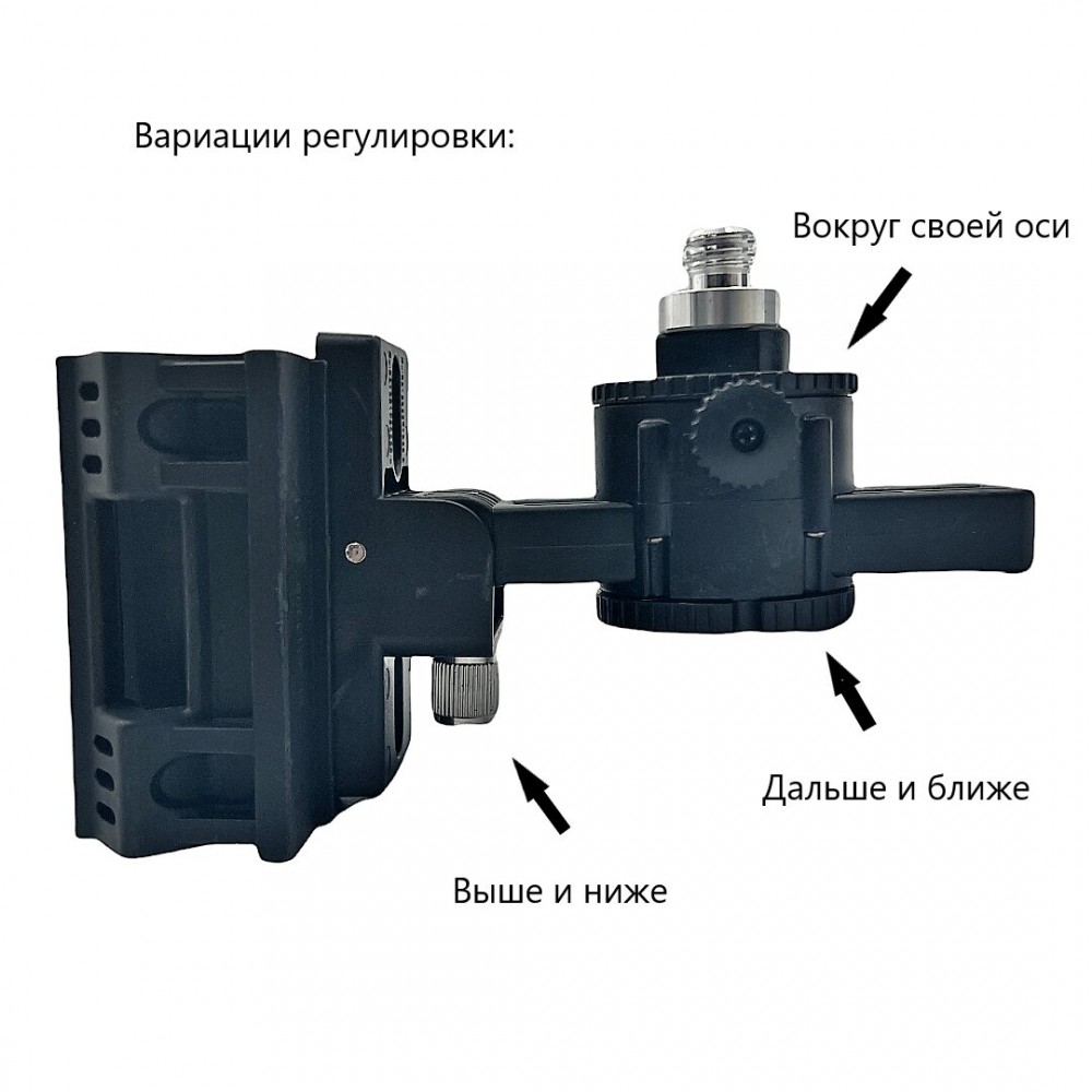 Универсальное крепление Firecore на штангу-триногу под лазерный уровень/нивелир (FKCS)